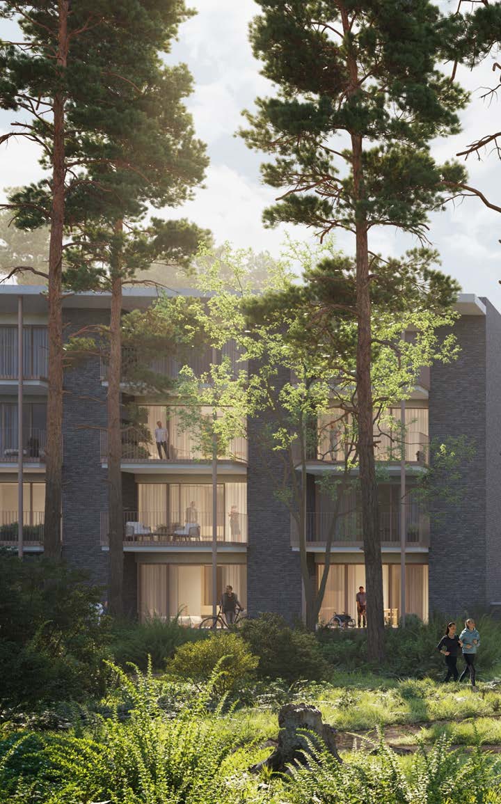 De Wijngaard, appartementen tussen de bomen